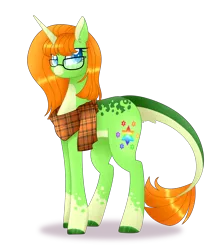 Size: 1760x2000 | Tagged: safe, artist:auroranovasentry, derpibooru import, oc, oc:lola, pony, unicorn, image, png, simple background, solo, transparent background, unmoving plaid