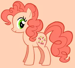 Size: 612x553 | Tagged: safe, artist:therainbowkingdom69, derpibooru import, cherries jubilee, earth pony, pony, cherries cuteilee, cute, female, g1, g1 to g4, g4, generation leap, image, mare, png, simple background, smiling, tan background