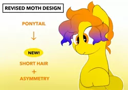 Size: 2000x1411 | Tagged: safe, artist:mochi_nation, derpibooru import, oc, oc:moth, unofficial characters only, earth pony, pony, eye clipping through hair, female, gradient background, gradient hair, image, jpeg, mare, solo