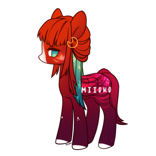 Size: 1000x1000 | Tagged: safe, artist:miioko, derpibooru import, oc, unofficial characters only, pegasus, pony, base used, colored hooves, image, pegasus oc, png, simple background, solo, transparent background, wings