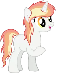 Size: 1124x1462 | Tagged: safe, artist:cindydreamlight, derpibooru import, oc, unofficial characters only, pony, unicorn, female, horn, image, mare, multicolored mane, multicolored tail, open mouth, open smile, png, simple background, smiling, solo, standing, tail, transparent background, unicorn oc, yellow eyes