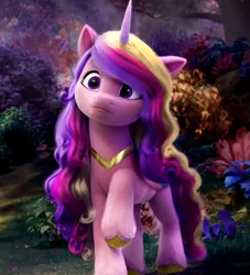 Size: 726x798 | Tagged: safe, artist:summer2002, derpibooru import, edit, edited screencap, screencap, princess cadance, alicorn, pony, my little pony: a new generation, spoiler:my little pony: a new generation, female, g4 to g5, g5, image, png, raised hoof, solo