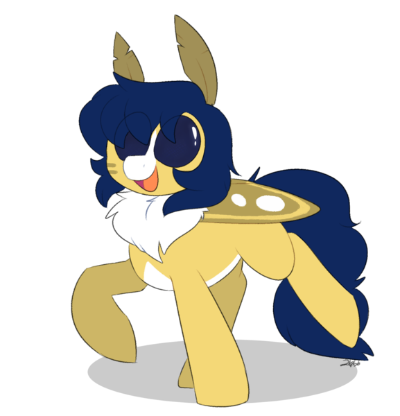 Size: 1740x1808 | Tagged: safe, artist:2k.bugbytes, ponybooru import, oc, oc:flash reboot, unofficial characters only, bug pony, insect, moth, mothpony, original species, pony, female, image, mare, open mouth, png, race swap, raised hoof, raised leg, simple background, solo, species swap, transparent background