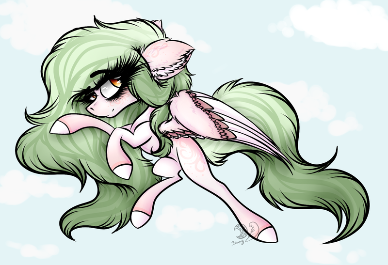 Size: 1905x1303 | Tagged: safe, artist:beamybutt, derpibooru import, oc, unofficial characters only, pegasus, pony, colored hooves, ear fluff, eyelashes, female, flying, image, mare, outdoors, pegasus oc, png, rearing, smiling, solo, wings