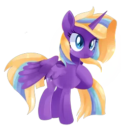 Size: 3400x3573 | Tagged: safe, artist:sorasku, derpibooru import, oc, oc:shooting star, alicorn, pony, female, image, mare, png, simple background, solo, transparent background