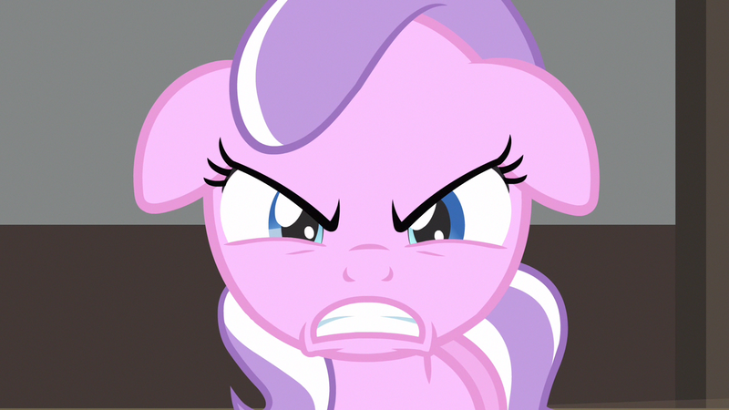 Size: 1280x720 | Tagged: safe, derpibooru import, screencap, diamond tiara, earth pony, pony, ponyville confidential, season 2, angry, cute, female, filly, gritted teeth, growling, image, jealous, madorable, narrowed eyes, png, solo