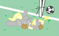 Size: 1463x895 | Tagged: safe, artist:neccanon, derpy hooves, pegasus, pony, 4chan cup, female, image, mare, png, safest hooves