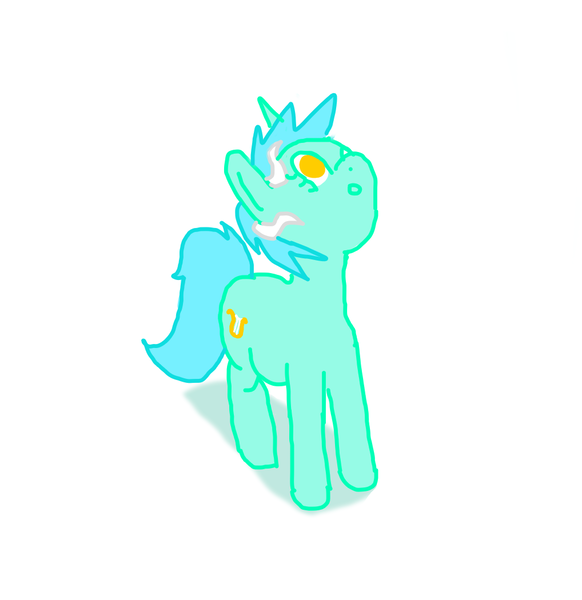 Size: 1018x1050 | Tagged: safe, artist:neccanon, lyra heartstrings, pony, unicorn, female, image, looking up, mare, png, pretty, solo