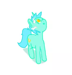 Size: 1018x1050 | Tagged: safe, artist:neccanon, lyra heartstrings, pony, unicorn, female, image, looking up, mare, png, pretty, solo