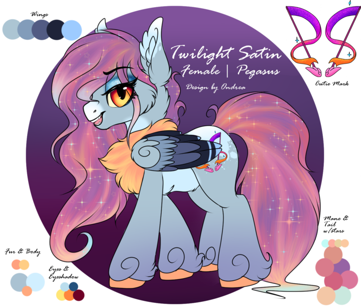 Size: 1407x1200 | Tagged: safe, artist:ondrea, derpibooru import, oc, oc:twilight satin, bat pony, hybrid, pegasus, pony, cutie mark, female, image, mare, pegasus oc, png, reference, wings