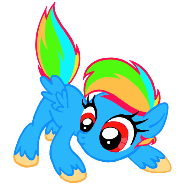 Size: 1984x2066 | Tagged: safe, artist:telasra, derpibooru import, oc, unofficial characters only, pegasus, pony, face down ass up, female, filly, image, looking back, pegasus oc, png, simple background, smiling, solo, transparent background, unshorn fetlocks, wings