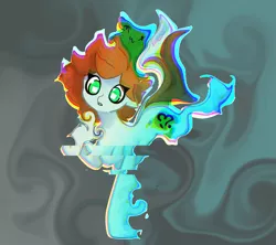 Size: 1935x1715 | Tagged: safe, artist:damayantiarts, derpibooru import, oc, unofficial characters only, ghost, ghost pony, pony, undead, abstract background, error, glitch, image, png, simple background, solo, white background