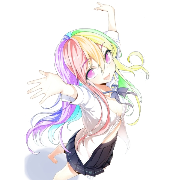 Size: 756x800 | Tagged: safe, artist:cz, derpibooru import, rainbow dash, anime style, image, jpeg