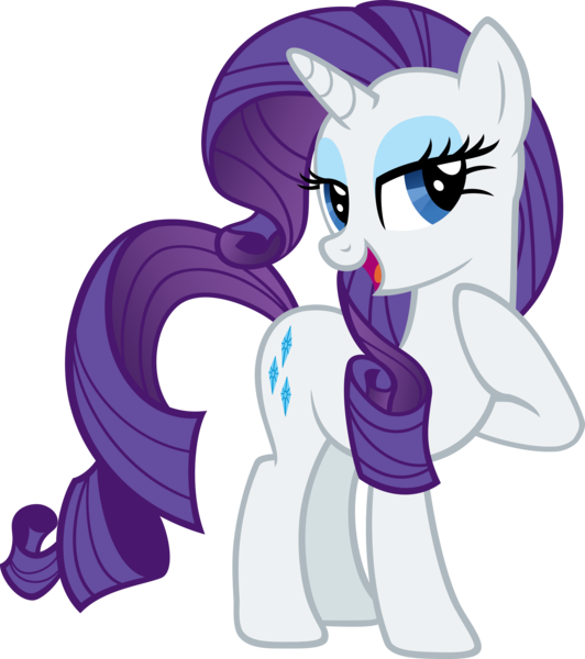 Size: 6000x6771 | Tagged: safe, artist:moongazeponies, derpibooru import, rarity, pony, unicorn, absurd resolution, female, image, looking at you, mare, open mouth, png, raised hoof, simple background, solo, transparent background, vector