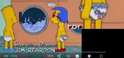 Size: 1520x720 | Tagged: safe, derpibooru import, screencap, pony, brony, clothes, image, milhouse van houten, png, the simpsons, underwear