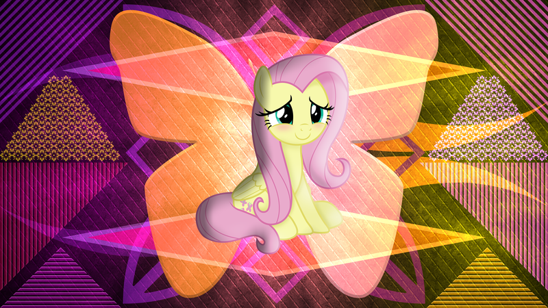 Size: 3840x2160 | Tagged: safe, artist:anime-equestria, artist:laszlvfx, derpibooru import, edit, fluttershy, pony, image, png, solo, wallpaper, wallpaper edit