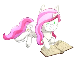 Size: 3776x2976 | Tagged: safe, artist:foxhatart, derpibooru import, oc, oc:anima memriae, unofficial characters only, alicorn, pony, alicorn oc, book, female, glasses, horn, image, lying down, png, prone, reading, simple background, solo, transparent background, wings