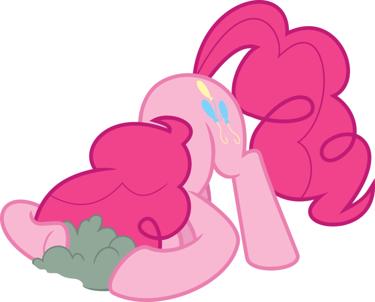 Size: 2727x2199 | Tagged: safe, artist:flizzick, derpibooru import, pinkie pie, earth pony, pony, putting your hoof down, season 2, female, high res, image, mare, pink mane, pink tail, png, simple background, solo, tail, transparent background, vector