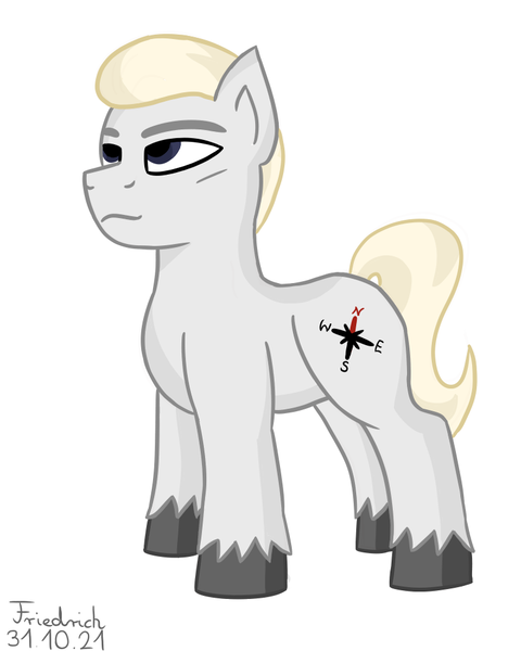 Size: 800x1000 | Tagged: safe, artist:friedrich911, derpibooru import, oc, earth pony, pony, compass, image, male, png, solo, stallion