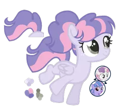 Size: 700x600 | Tagged: safe, artist:magicuniclaws, derpibooru import, sweetie belle, wind sprint, oc, pegasus, pony, female, filly, image, magical lesbian spawn, offspring, parent:sweetie belle, parent:wind sprint, png