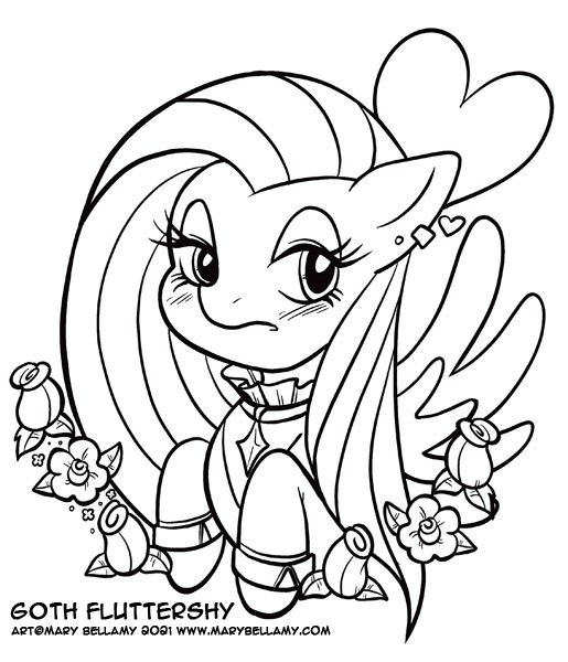 Size: 515x600 | Tagged: safe, artist:marybellamy, derpibooru import, fluttershy, ear piercing, earring, eyeshadow, fluttergoth, goth, image, jewelry, jpeg, lineart, looking at you, makeup, monochrome, patreon, patreon reward, piercing, simple background