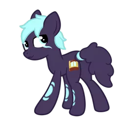 Size: 894x894 | Tagged: safe, artist:tuft, derpibooru import, oc, oc:tuft, unofficial characters only, earth pony, pony, base used, bouncy castle, butt, cutie mark, image, looking back, male, plot, png, simple background, smiling, solo, stallion, transparent background