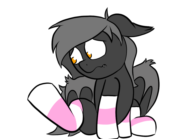 Size: 1100x800 | Tagged: safe, artist:tranzmuteproductions, derpibooru import, oc, unofficial characters only, bat pony, pony, bat pony oc, bat wings, clothes, heart, image, male, png, simple background, sitting, socks, solo, stallion, striped socks, transparent background, wings