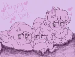 Size: 1426x1082 | Tagged: safe, artist:millefaller, derpibooru import, oc, ponified, pegasus, pony, crying, dipper pines, ear fluff, eyelashes, female, gravity falls, happy valentines day, image, makeup, male, mare, pacifica northwest, png, stallion