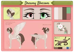 Size: 1920x1358 | Tagged: safe, artist:nuumia, derpibooru import, oc, oc:dreamy mind, pegasus, pony, female, image, mare, png, reference sheet, solo