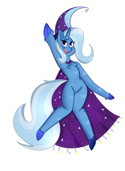 Size: 1100x1500 | Tagged: safe, artist:queenbluestar, derpibooru import, trixie, image, png