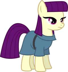 Size: 2391x2508 | Tagged: safe, artist:blah23z, derpibooru import, edit, boysenberry, maud pie, female, image, palette swap, png, recolor, simple background, solo, transparent background, vector