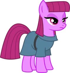 Size: 2391x2508 | Tagged: safe, artist:blah23z, derpibooru import, edit, berry punch, berryshine, maud pie, female, image, palette swap, png, recolor, simple background, solo, transparent background, vector