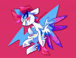 Size: 3280x2500 | Tagged: safe, artist:nekosnicker, derpibooru import, zipp storm, pegasus, pony, my little pony: a new generation, aladdin sane, david bowie, face paint, g5, image, jpeg, solo, underhoof