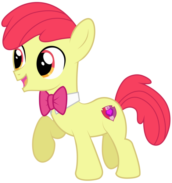 Size: 780x830 | Tagged: safe, artist:maretrick, derpibooru import, apple bloom, apple bloom's bow, applebuck, bow, bowtie, hair bow, image, male, png, rule 63, solo, vector