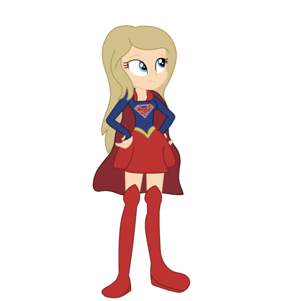 Size: 1280x1344 | Tagged: safe, artist:lynnthenerdkitty, artist:yaya54320bases, derpibooru import, human, equestria girls, base used, commission, crossover, image, kara kent, png, supergirl