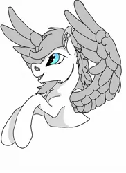 Size: 1275x1752 | Tagged: safe, artist:silbernepegasus, derpibooru import, oc, pegasus, image, jpeg, solo