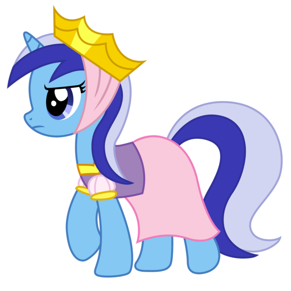 Size: 3428x3431 | Tagged: safe, artist:three uncle, derpibooru import, minuette, pony, unicorn, hearth's warming eve (episode), background pony, clothes, crown, female, image, jewelry, mare, png, regalia, simple background, transparent background, unicorn tribe