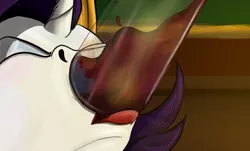 Size: 2089x1264 | Tagged: safe, artist:mixdaponies, derpibooru import, applejack, rainbow dash, rarity, twilight sparkle, comic:friendship is tragic, alcohol, drinking, fanfic art, glass, image, jpeg, reflection, solo, wine