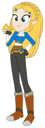 Size: 1416x3970 | Tagged: safe, artist:lhenao, artist:selenaede, derpibooru import, human, hylian, equestria girls, barely eqg related, base used, boots, clothes, crossover, equestria girls style, equestria girls-ified, fingerless gloves, gloves, hand on hip, high heel boots, high heels, image, png, princess zelda, shoes, the legend of zelda, the legend of zelda: breath of the wild, triforce