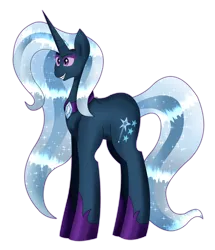 Size: 1280x1486 | Tagged: safe, artist:eeveeglaceon, derpibooru import, trixie, pony, unicorn, image, nightmare trixie, nightmarified, png