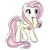 Size: 1000x1000 | Tagged: artist needed, safe, official, fluttershy, pegasus, app, female, image, official art, png, quidd, simple background, solo, sticker, surprised, transparent background, watercolor love