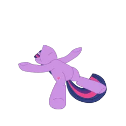 Size: 2100x2100 | Tagged: safe, artist:chanyhuman, derpibooru import, twilight sparkle, pony, unicorn, deviantart, exhausted, image, lying down, lying on the floor, overwhelmed, overworked, png, simple background, tired, transparent background, unicorn twilight, vector