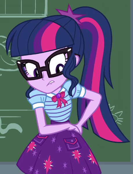 Size: 532x695 | Tagged: safe, derpibooru import, screencap, sci-twi, twilight sparkle, equestria girls, equestria girls series, holidays unwrapped, spoiler:eqg series (season 2), cropped, geode of telekinesis, image, magical geodes, png, solo, the cider louse fools