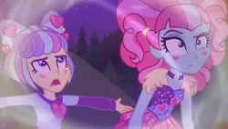 Size: 1264x719 | Tagged: safe, derpibooru import, screencap, kiwi lollipop, supernova zap, equestria girls, equestria girls series, sunset's backstage pass!, spoiler:eqg series (season 2), female, image, jpeg, k-lo, postcrush, su-z