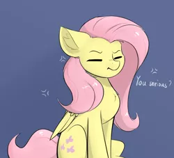 Size: 858x778 | Tagged: safe, artist:d.w.h.cn, derpibooru import, fluttershy, pegasus, cross-popping veins, image, png, sitting, solo, text, wings