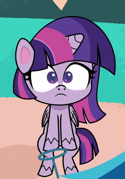 Size: 674x964 | Tagged: safe, derpibooru import, screencap, twilight sparkle, twilight sparkle (alicorn), alicorn, pony, a camping we will go, my little pony: pony life, spoiler:pony life s01e11, bipedal, cropped, female, image, looking at you, png, shocked, solo