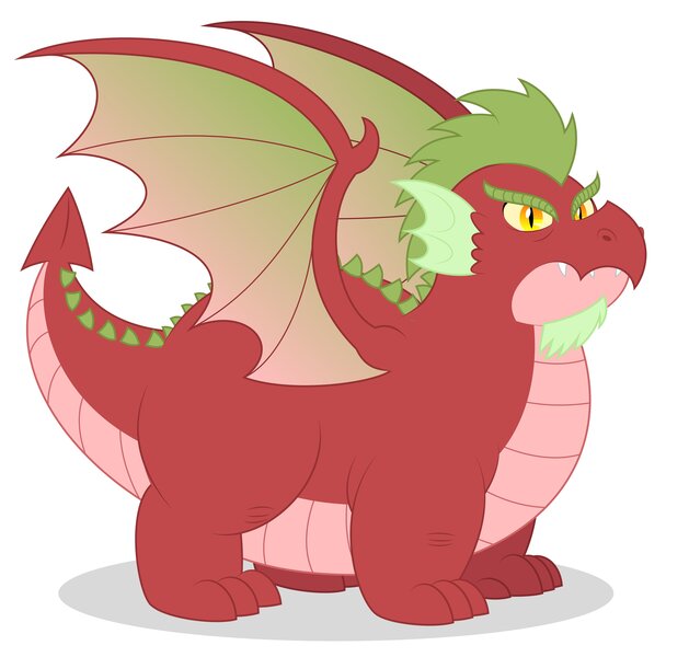 Size: 4000x3815 | Tagged: safe, artist:aleximusprime, derpibooru import, oc, oc:grumblebog, oc:grumblebog the dragon, dragon, absolute unit, age of the alicorns, chonk, chubby, dragon oc, dragon wings, fat, image, jpeg, plump, spikes, spiky tail, tail, wings