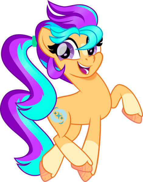 Size: 5870x7490 | Tagged: safe, artist:shootingstarsentry, derpibooru import, oc, oc:shimmer starblazer, earth pony, pony, absurd resolution, female, g5, image, mare, offspring, parent:hitch trailblazer, parent:sunny starscout, parents:sunnyhitch, png, simple background, solo, transparent background, vector