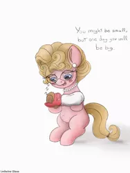 Size: 1536x2048 | Tagged: safe, artist:ledwine glass, derpibooru import, phyllis cloverleaf, sprout cloverleaf, earth pony, pony, baby, baby pony, belly button, blanket, carrying, curly hair, cute, daaaaaaaaaaaw, ear piercing, earring, female, g5, glasses, hair, image, jewelry, male, mother and child, mother and son, necklace, onomatopoeia, pearl earrings, pearl necklace, piercing, png, simple background, sleeping, sound effects, standing, standing on two hooves, standing up, wrapped up, zzz