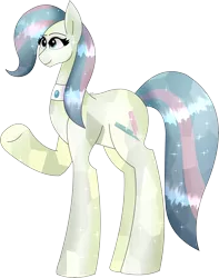 Size: 3221x4078 | Tagged: safe, artist:eeveeglaceon, derpibooru import, bonna fide, glamour gleam, crystal pony, commission, commissioner:reversalmushroom, image, png, simple background, transparent background